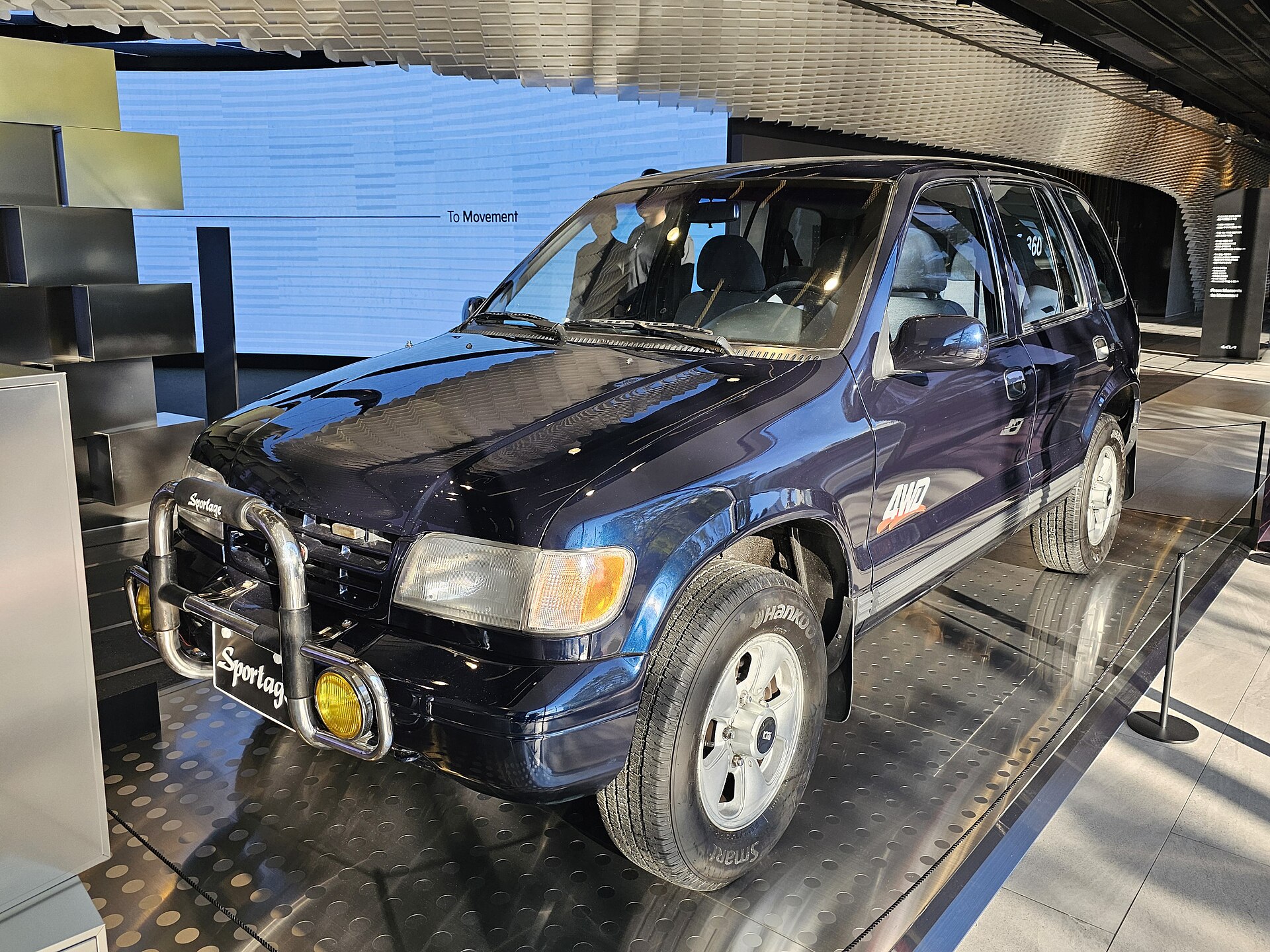 Purplish Blue Kia Sportage AWD NB-Ⅶ SUV at Kia 360.