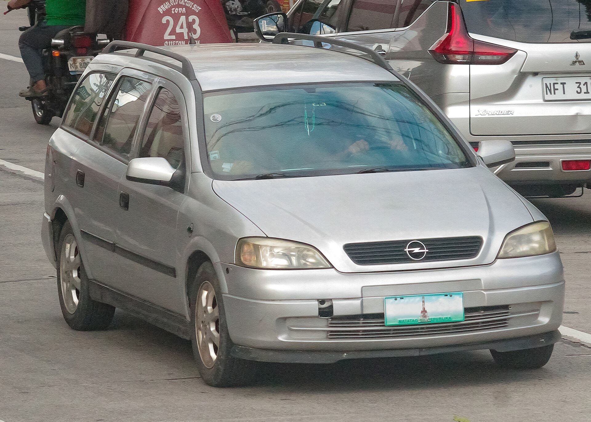 1999 Opel Astra G 1.6 Caravan in Star Silver