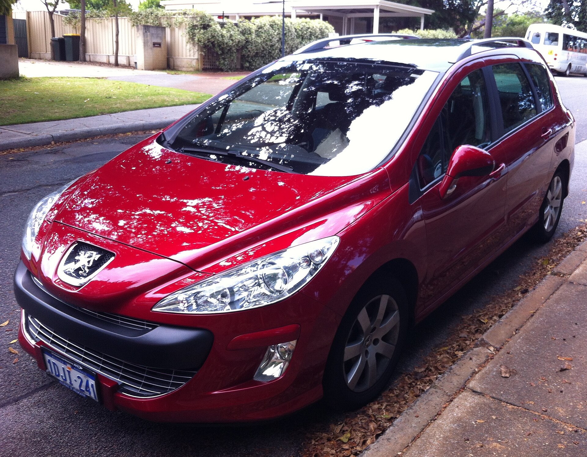 2008-2010 Peugeot 308 (T7) XSE Touring. Photographed in Swanbourne, Western Australia Australia