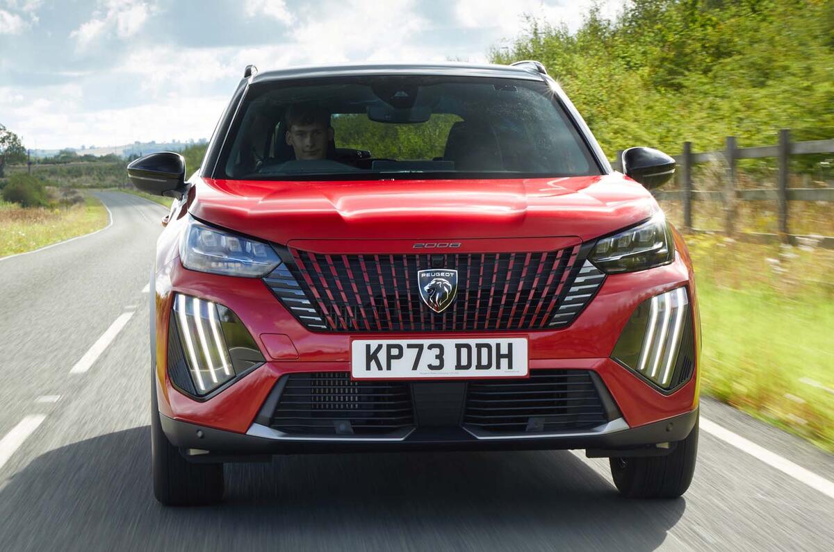 Peugeot 2008 front grille - Autocar · autocar.co.uk · Editorial source, fair use editorial Peugeot 2008 front grille - Autocar